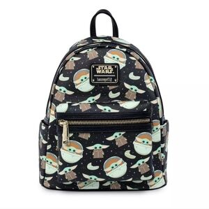 Disney Mandalorian Baby Yoda Loungefly Mini Backpack